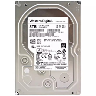 HUS728T8TALE6L4 西數8T企業級NAS 8TB監控硬盤HC320 西部數據