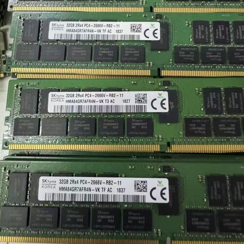 sk海力士32GB DDR4 2RX4PC4-2666V HMA84GR7AFR4N-VK服务器内存条