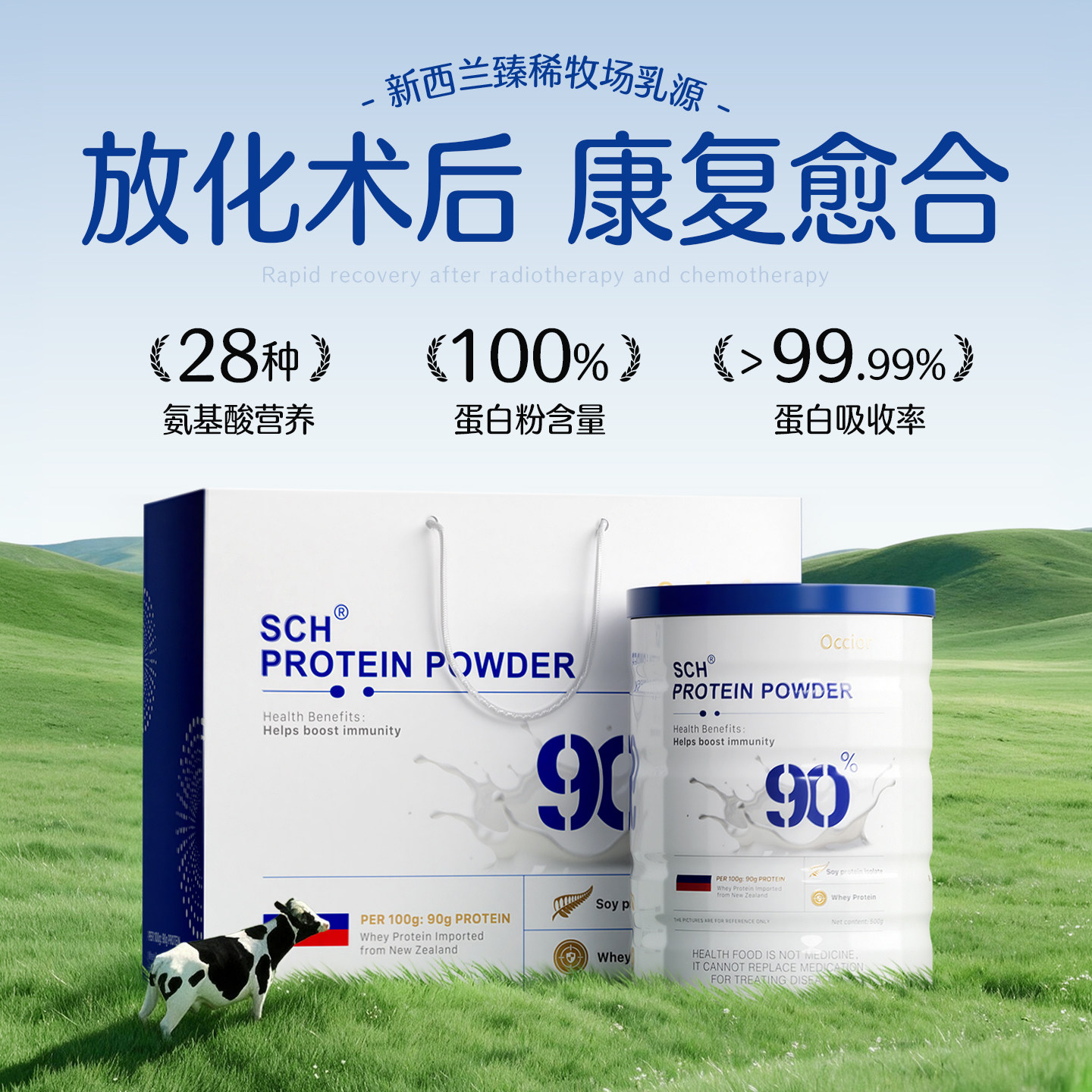 「放化术后」指标提升速愈蛋白素