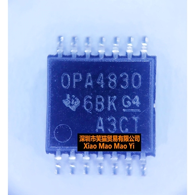 全新OPA4830IPWR OPA4830 运算放大器 TSSOP-14封装 欢迎咨询