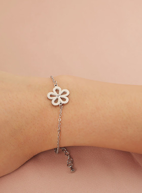 夏秋季植物图案可调节手链