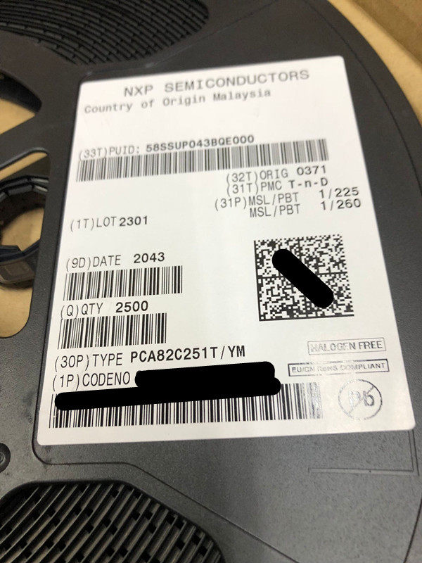 全新原装 PCA82C251T/YM 82C251Y SOP-8贴片  CAN总线接收器芯片