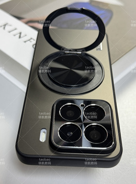 360度旋转磁吸支架K80小米15适用14手机壳K60红米K70至尊版TURBO3锖灰Note13黑色11PRO+男K50女10套12T/civi4