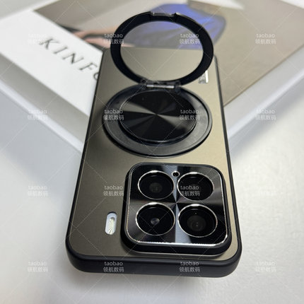锖灰黑色360度旋转磁吸支架Find X8适用X7Ultra新款OPPO手机壳Reno13全包9男K12防摔11女8PRO+小众5/x6高级10