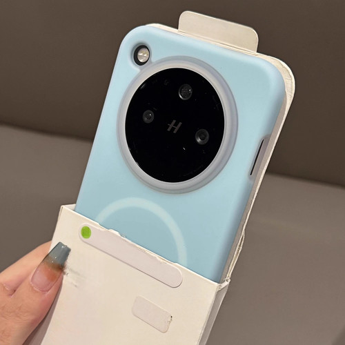 华为Nova13内置磁吸Pura70果冻MATE70pro+手机壳40E液态硅胶12无线充电50PRO纯色男女60新款可爱冰雾网红适用