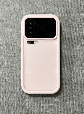 马卡龙凹凸肤感樱花粉iQOO适用Z9TURBO+手机壳IQOO13气囊12PRO加厚全包Neo9简约10纯色Z8防摔U5女6男7软硅胶6