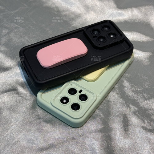 马卡龙纯色推拉站立支架Nova12华为P70手机壳10PRO新款NOVA9女MATE60防摔7SE情侣8软5硅胶50PRO+40全包30男11