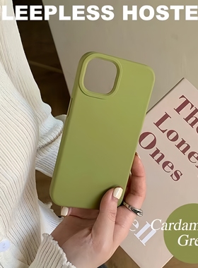 液态硅胶iQOO neo8手机壳iqoo11S豆蔻绿色12PRO全包IQOONEO7竞速版情侣9PRO纯色耐脏防摔夏散热男创意女软潮