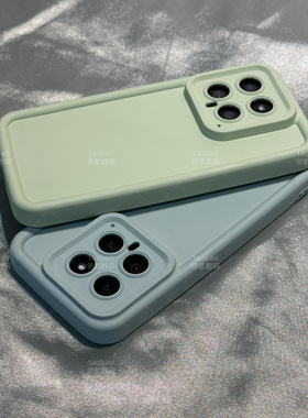 曼波绿色肤感iQOO12手机壳IQOO气囊neo9新款8防摔U3全包Z5情侣neo6se男U5X女7PRO简约Z6情侣Z8X硅胶Z9turbo软