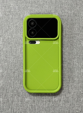 小众芥末绿凹凸磨砂适用MATE70华为Pura80气囊防摔60Pro+手机壳Nova13个性9全包12Ultra简约11纯色P40软50女