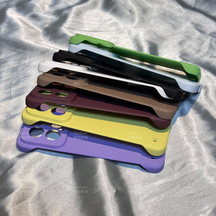 超薄裸机感K9s高级OPPO Reno11手机壳K12无边框A2硬FIND X7/A3肤感2Z小众8女9pro+/4男A96/5/6简约A97小众K9X