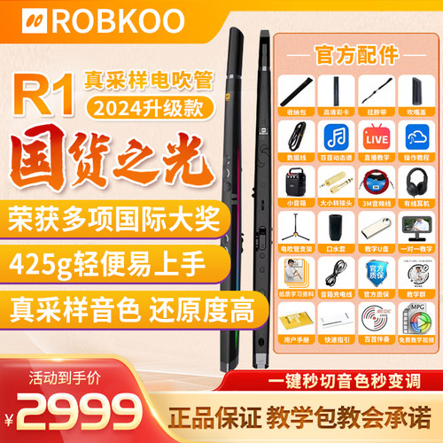 锣钹电子吹管R1老人乐器