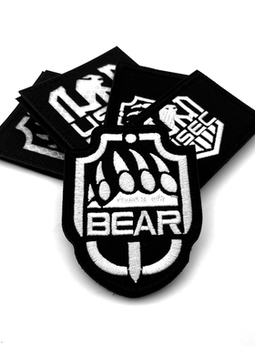 逃离塔科夫臂章刺绣周边 徽章BEAR USEC阵营战队书包补丁贴魔术贴