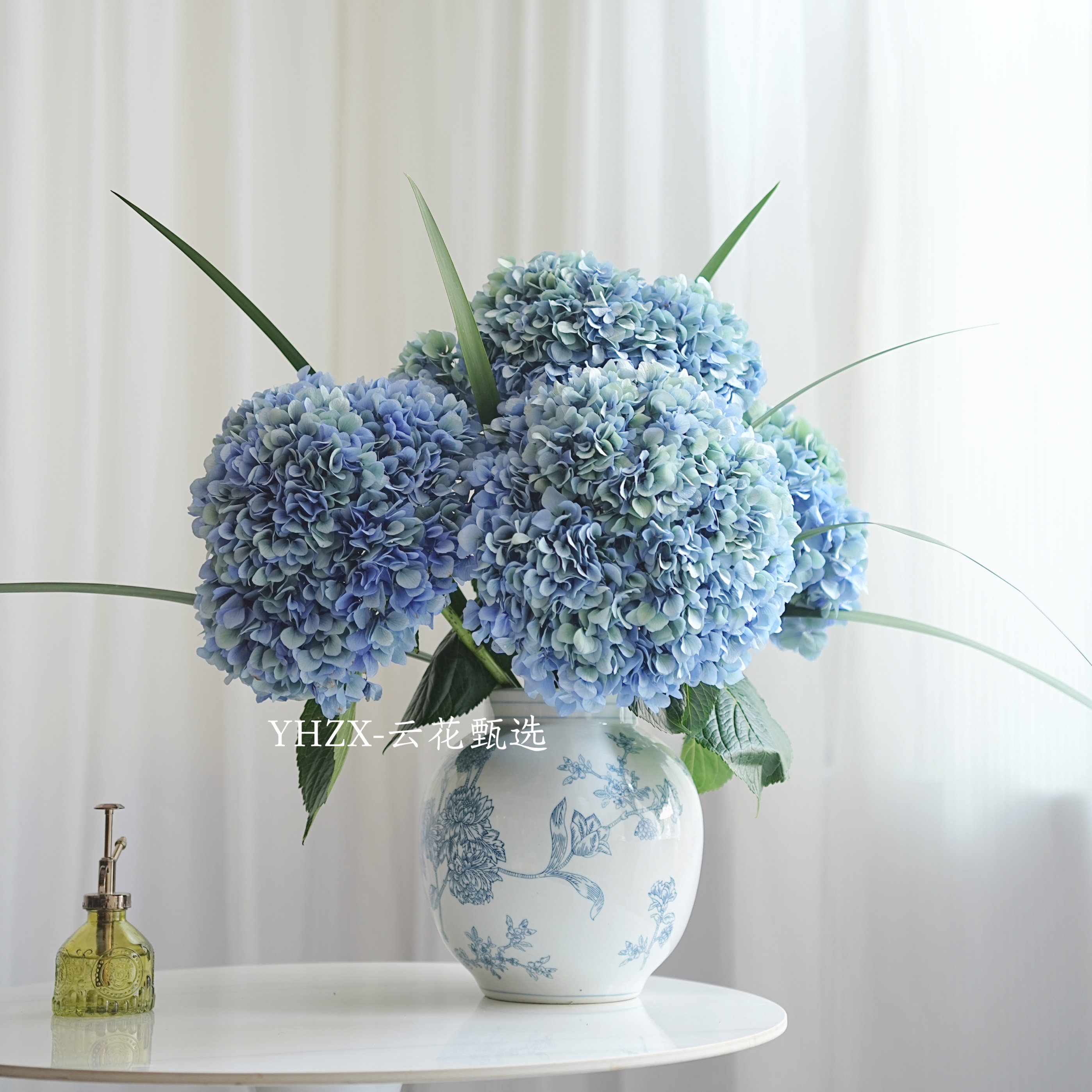 【云花甄选】雨墨蓝紫渐变色绣球鲜切花家庭花瓶水养云南直发空运,鲜花速递/花卉仿真/绿植园艺,花材,淘宝优惠券,粉丝福利购,淘宝优惠卷