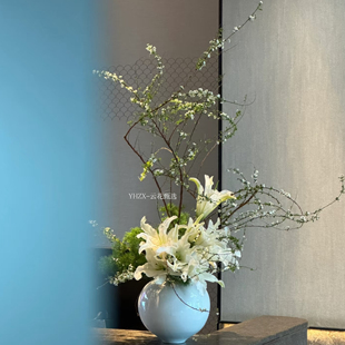 【云花甄选】西伯利亚百合混搭雪柳云南基地直发鲜花瓶插花空运发