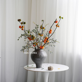 尤加利果南瓜花期长可做干花客厅插观赏摆件真花空运 云花甄选