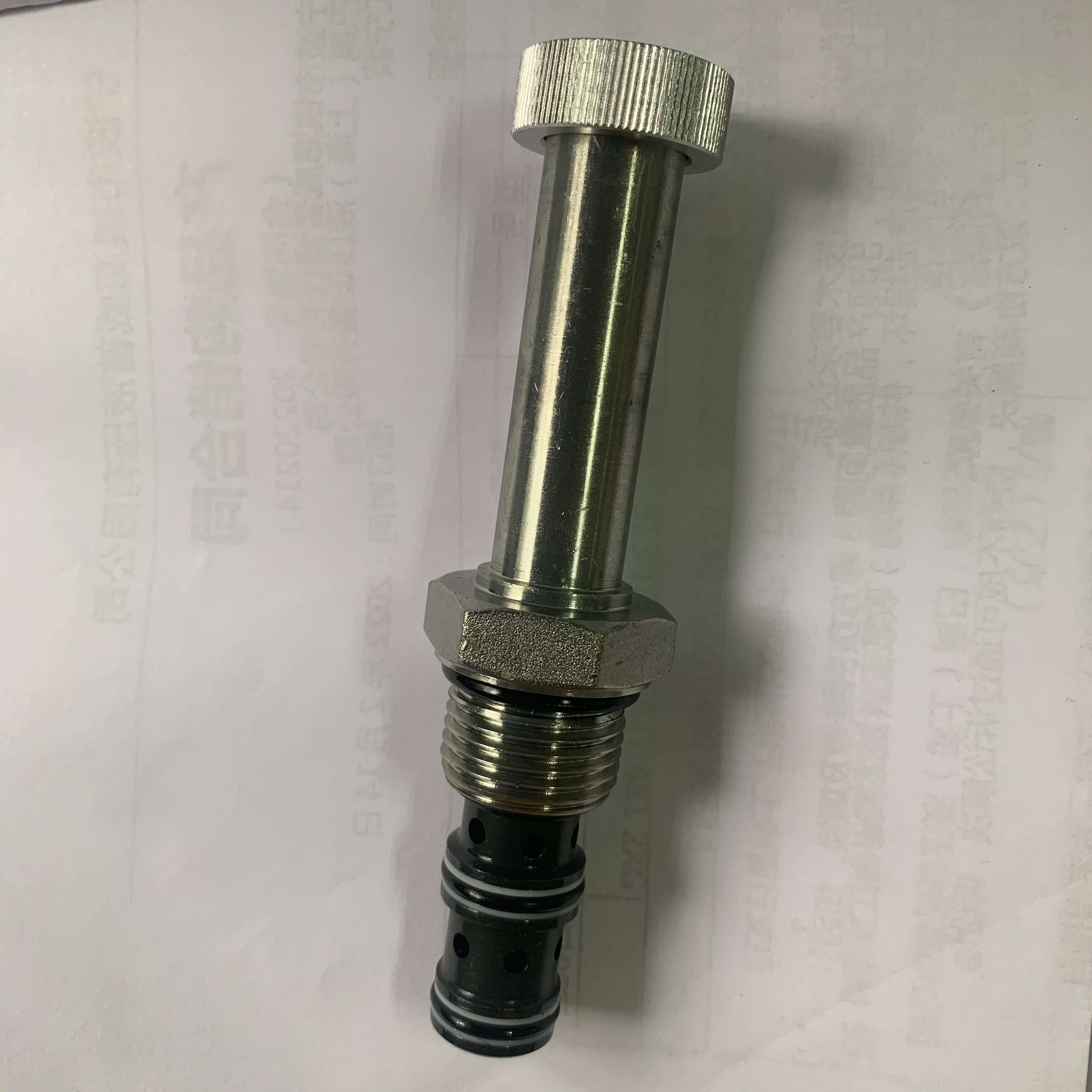 二位三通螺纹插装阀dhf10-232电磁阀换向阀液压阀