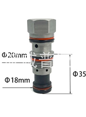 全新替代美国SUN插装阀单珠梭阀CSAB-XXN液压阀