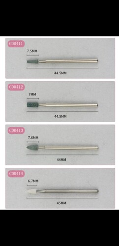 Hotaru美甲日式打磨头前置处理推立面边缘死皮处理美甲打磨机配套