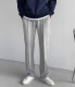 明线设计感户外运动裤 男高级感宽松直筒长裤 潮牌灰色休闲卫裤 美式