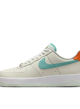 耐克Nike Air Force 1 Low AF1米绿低帮休闲板鞋HM3728-131华中仓