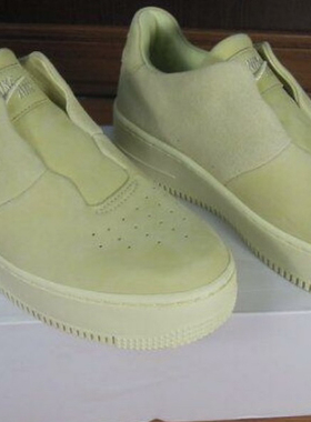 NIKE Air Force 1 Sage XX 绿色无鞋带 AO1215-300无锡仓