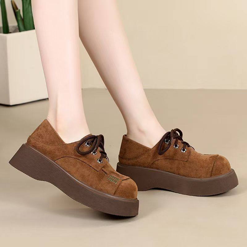 增高超火勃肯鞋2026爆款女单鞋秋冬季厚底松糕底百搭显脚小勃肯鞋,女鞋,时尚休闲鞋,淘宝优惠券,粉丝福利购,淘宝优惠卷