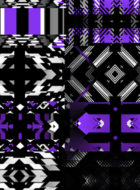 24个Resolume视频素材Radarize舞台大屏vjloopLED几何带透明通道