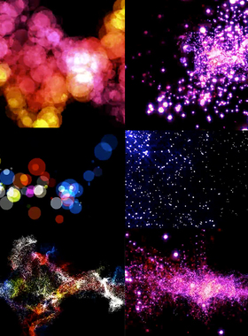 28个resolume官网vj高清视频素材 dxv编码 vjLOOP PartikelStorm