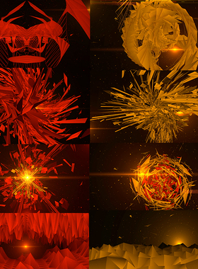 70个Resolume官网VJLOOP抽象动感舞台背景动态视频素材HiddenSun