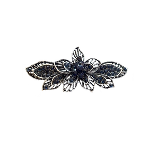 顶夹小号一字夹刘海夹水钻横夹后脑勺半扎发夹发卡气质百搭弹簧夹