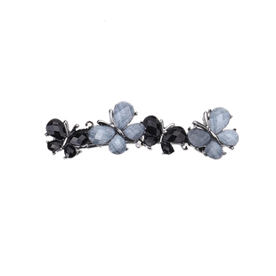 日韩小清新花朵顶夹发卡女小号弹簧夹一字夹优雅马尾夹横夹发饰品