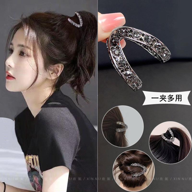 高马尾抓夹固定神器2025新款