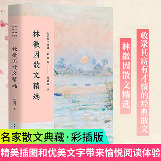 林徽因散文精选彩插版名家散文典藏林徽因散文集窗子以外纪念志摩去世四周年/蛛丝和梅花 现当代文学随笔林徽因文集林徽因的书clcl