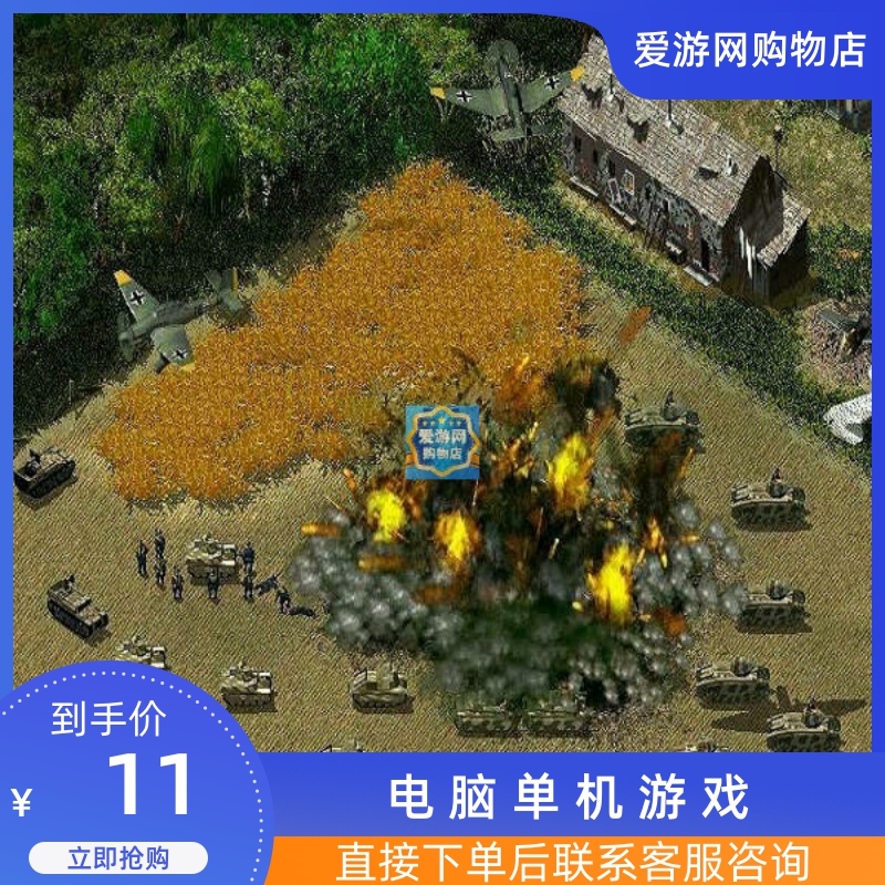 06即时战略突袭2秘密行动2正式中文版PC电脑单机游戏