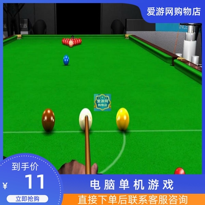 06真实世界斯诺克赛2009完整版PC电脑单机游戏