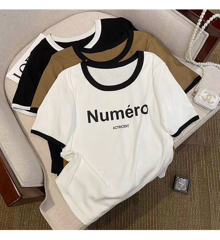 300斤大码女装2024年新款夏季胖mm显瘦遮肚子上衣时尚印花短袖T恤