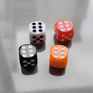 2024新品Crocs鞋花配饰洞洞鞋装饰品潮流个性麻将骰子鞋扣智必星