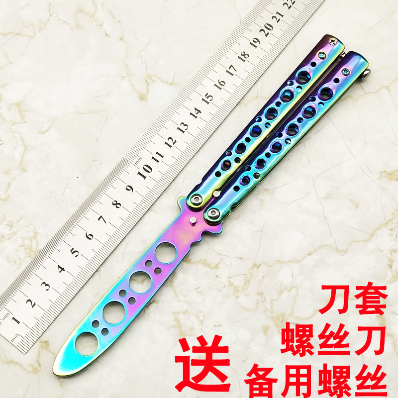 蝴蝶刀甩刀未开刃成人户外防身训练刀蝴蝶折叠练习刀全钢军刀耍刀|ruв категории открытый/альпинизм/в поход/Поездки товаров, инструмент/многоцелевой инструмент, Другие открытый инструмент - от Buy2taobao.com для оказания профессиональной услуги покупки агента Taobao