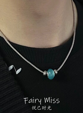 银色冷淡风钛钢不掉色百搭锁骨链