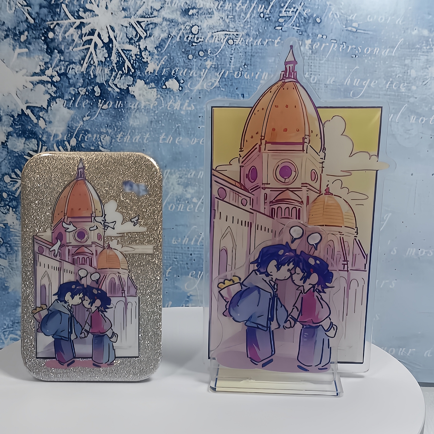 我只喜欢你的人设自制徽章立牌