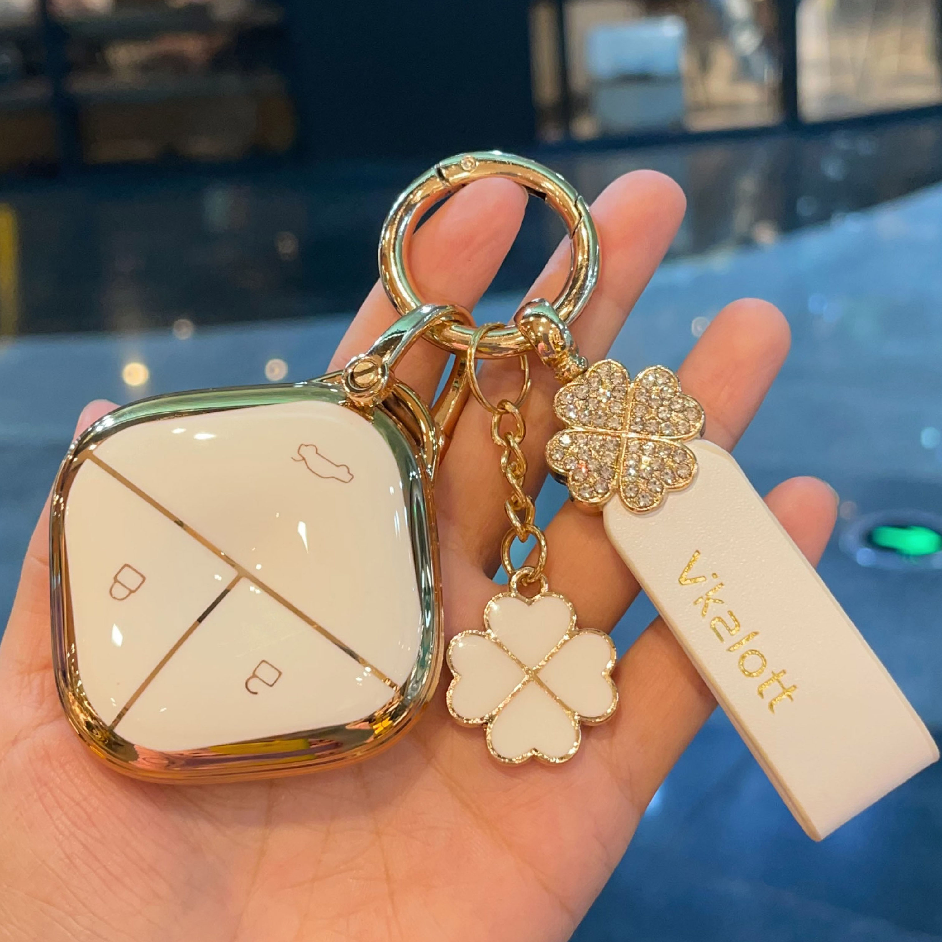 五菱缤果钥匙套可爱女