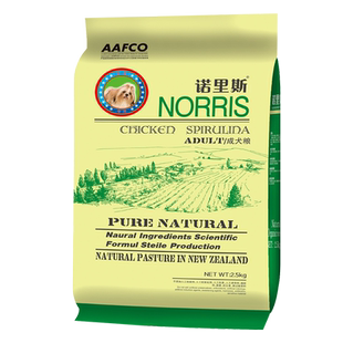诺里斯狗粮_西施成犬专用粮2.5kg公斤5斤 宠物食品 天然  犬主粮