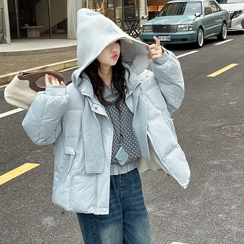 女童棉服冬季2025新款洋气童装女孩加绒加厚短款外套儿童棉袄冬装