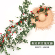 奥克斯仿真玫瑰花藤条装 饰藤蔓栅栏花艺背景墙网红打卡管道遮挡