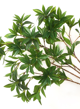 仿真绿植马醉木吊钟客厅落地室内花艺插花桌面摆件装饰树枝家居