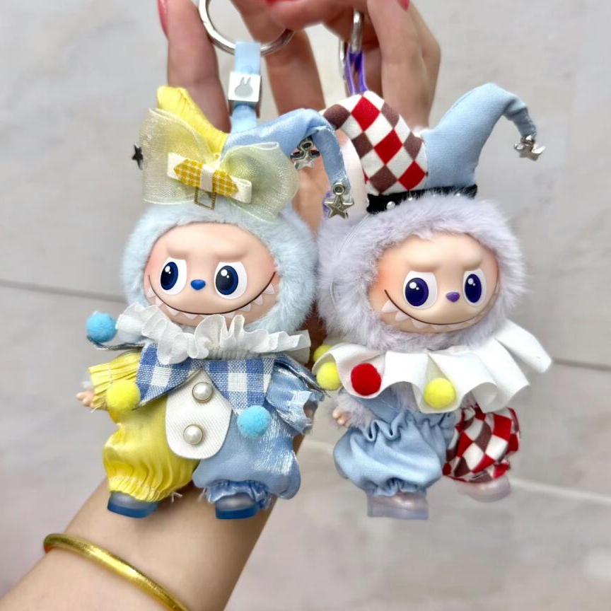 10cm迷你拉布布4.0娃衣Iabubu心底密码衣服连体裤着替服饰套装