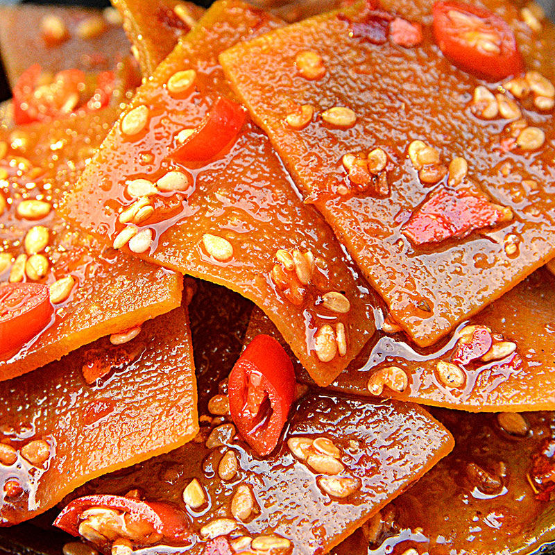 湖南特产豆干零食休闲豆腐干麻辣片香干豆皮小吃辣条儿时回忆辣条