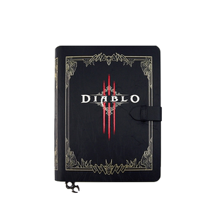 暗黑破坏神III 笔记本 记事本 夺魂之镰 暗黑3周边迪亚波罗日记本
