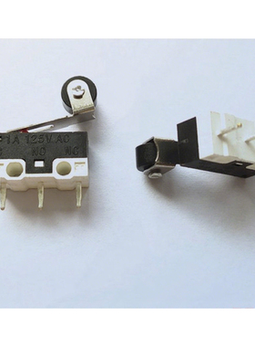 微动开关WD003-3.5智能门锁 鼠标开关1A125VAC 滚轮压柄TIAIHUA锌